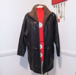 John Carlisle Leather Jacket. Women's Sz Small
